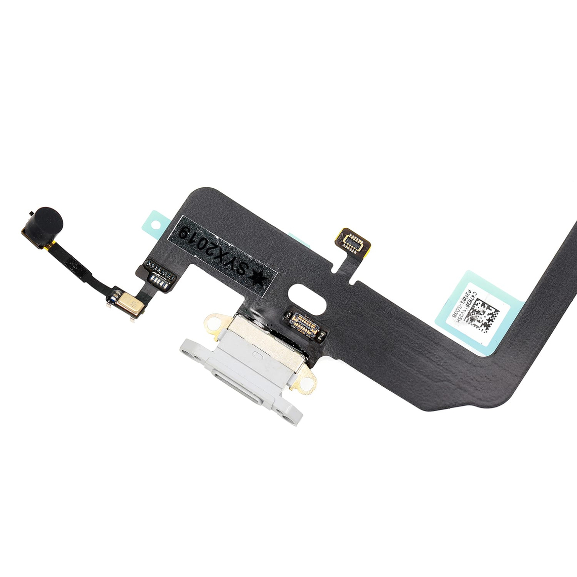 Conector de carga de repuesto para iPhone Xs - Plateado - Imagen 4