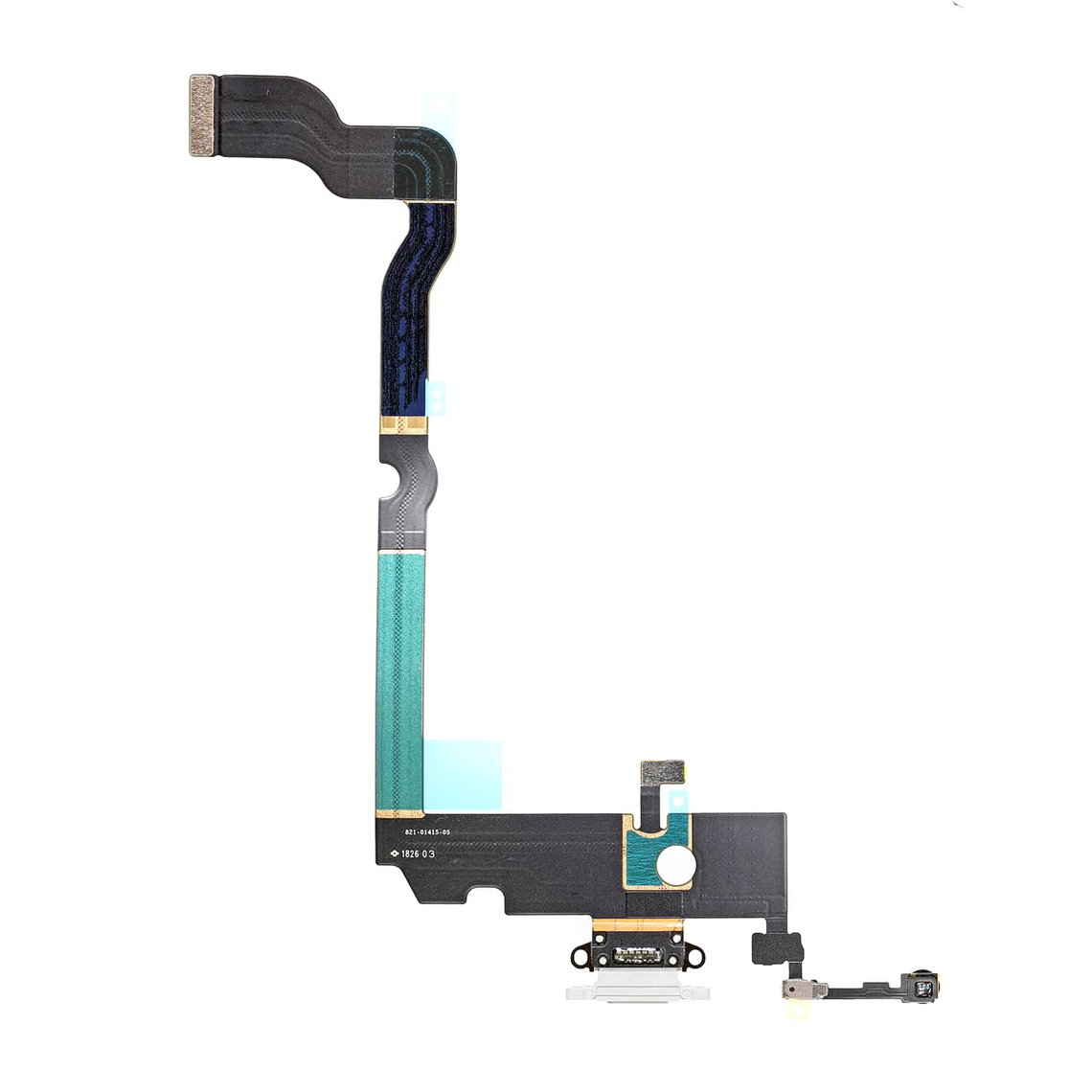 Conector de carga de repuesto para iPhone Xs Max - Blanco