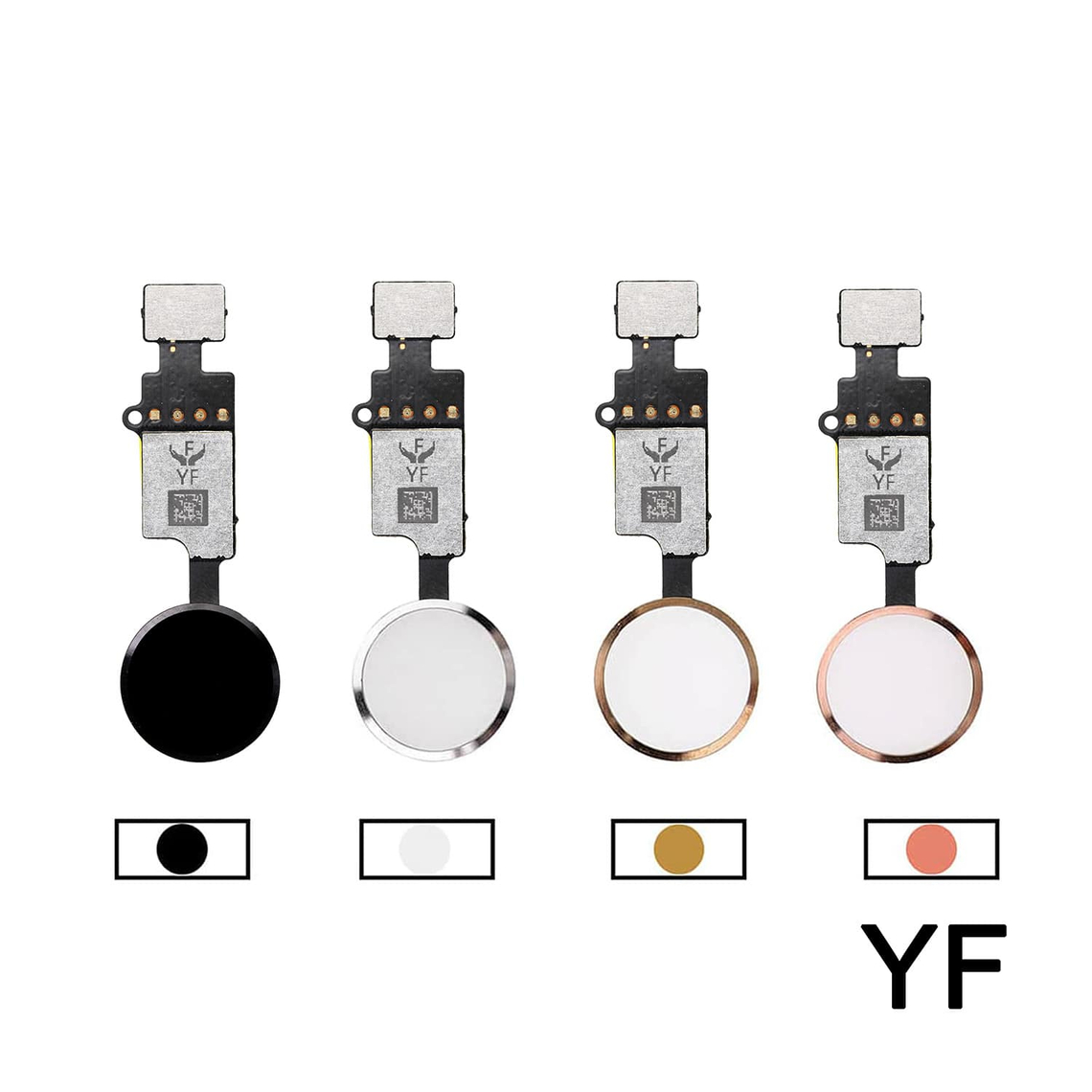 Botón de inicio universal YF con función de retorno para iPhone 7/7 Plus/8/8 Plus