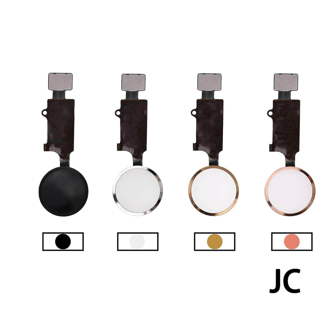Botón de inicio universal JC de 6.ª generación con función de retorno para iPhone 7/7 Plus/8/8 Plus/SE de 2.ª generación