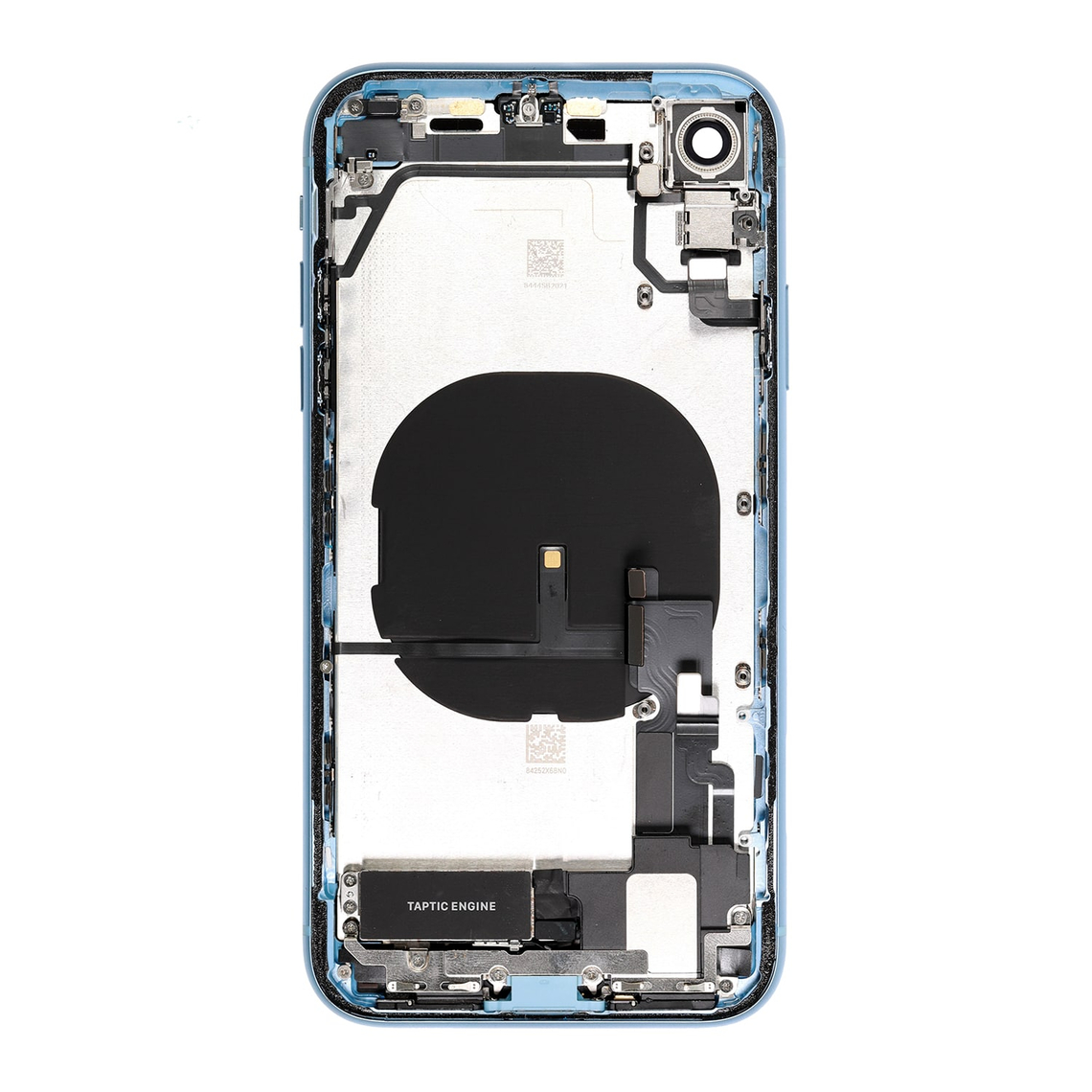 Ensamblaje completo de la tapa trasera de repuesto para iPhone XR - Imagen 3