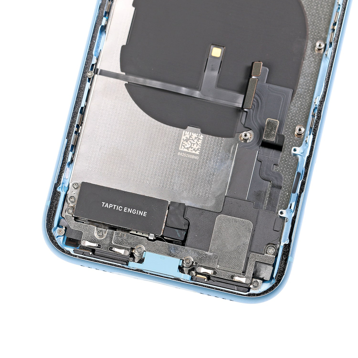 Ensamblaje completo de la tapa trasera de repuesto para iPhone XR - Imagen 6