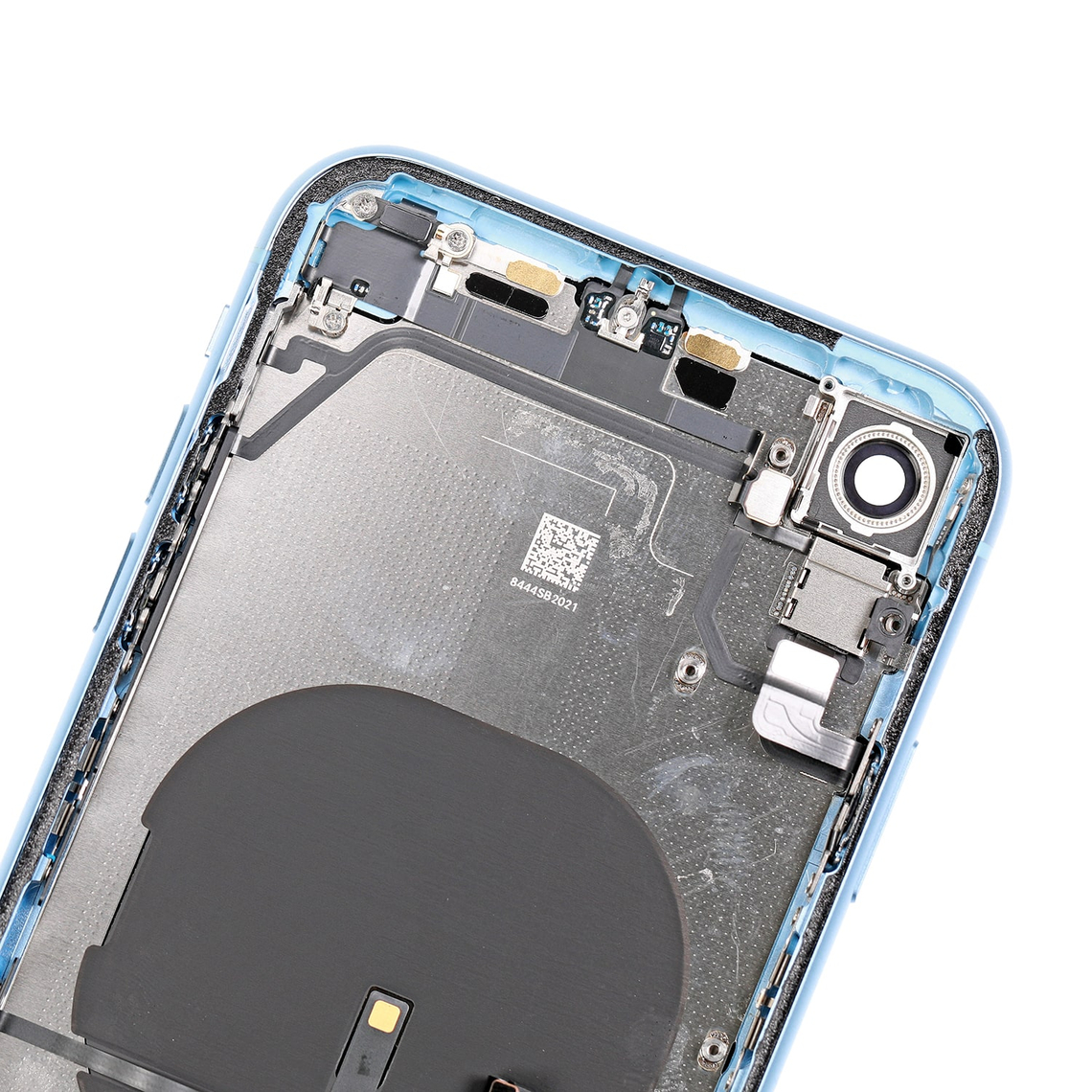 Ensamblaje completo de la tapa trasera de repuesto para iPhone XR - Imagen 7