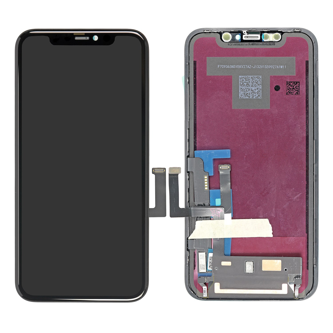Reemplazo de pantalla LCD digitalizadora para iPhone 11 - Negro