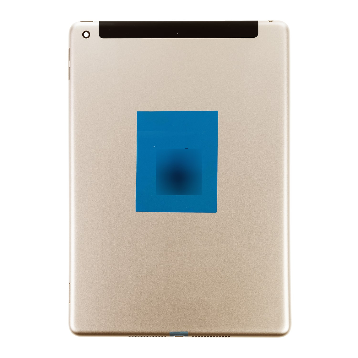 Tapa trasera de repuesto para iPad 6 versión 4G - Dorada