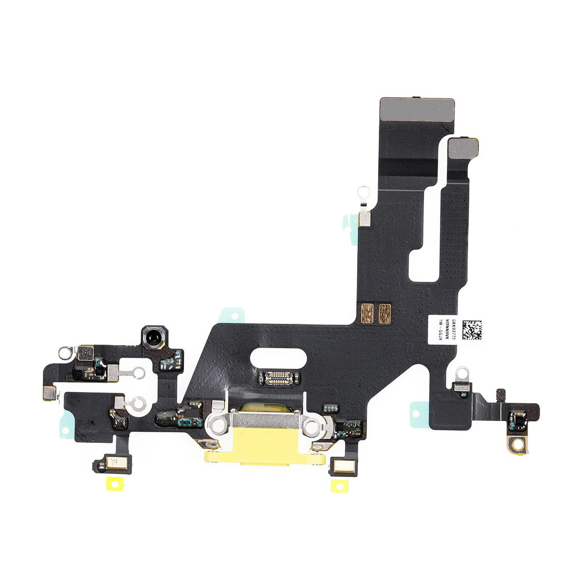 Cable flexible de carga USB de repuesto para iPhone 11 - Amarillo - Imagen 2