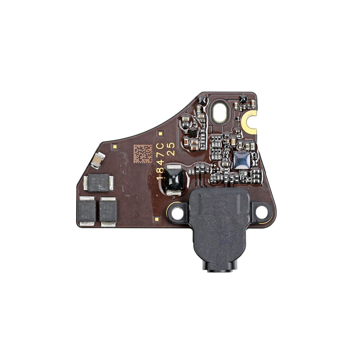 Placa de conector de audio gris espacial para auriculares MacBook Air 13" Retina A1932 (finales de 2018 - mediados de 2019)
