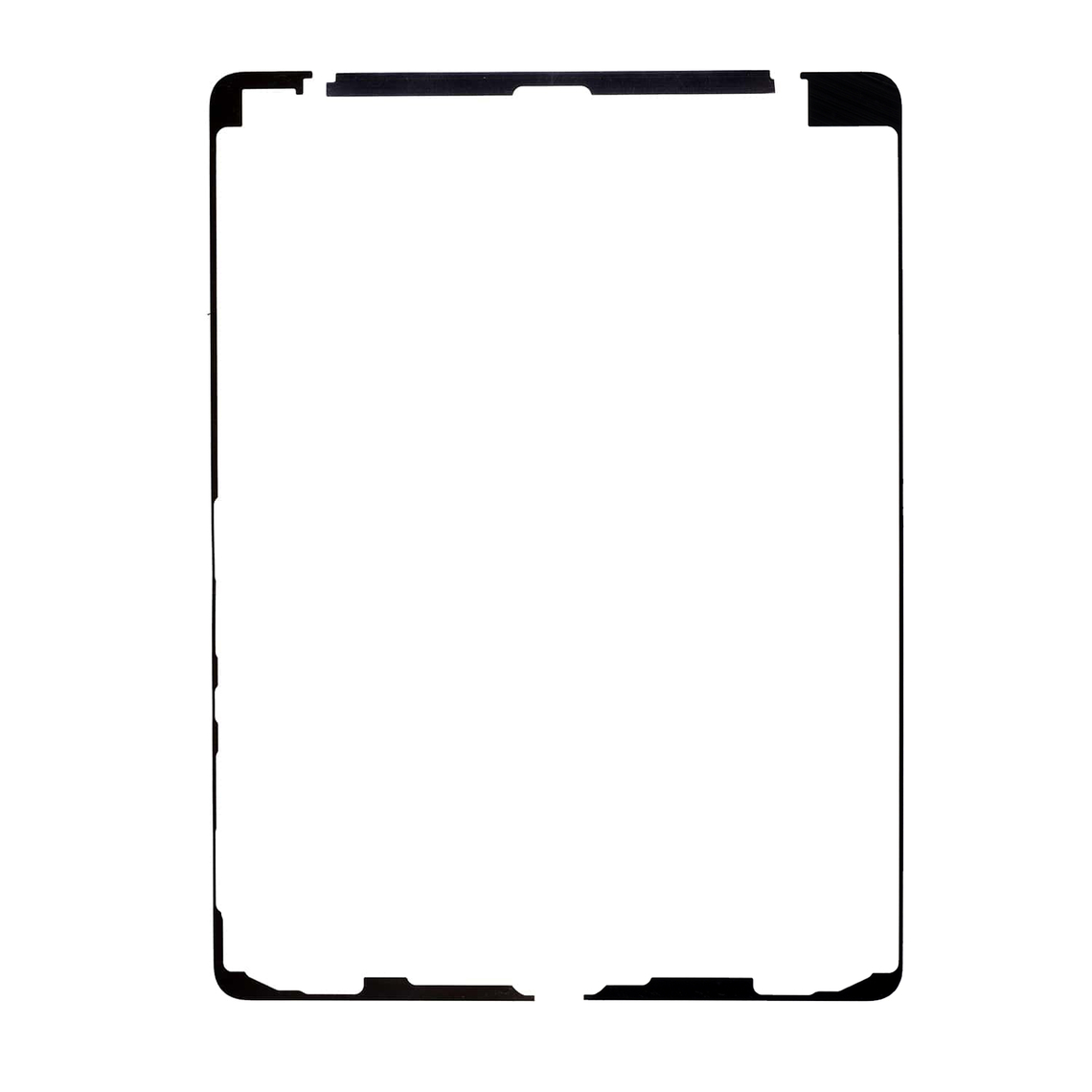 Tiras adhesivas de repuesto para la pantalla táctil del iPad de 7.ª/8.ª generación.