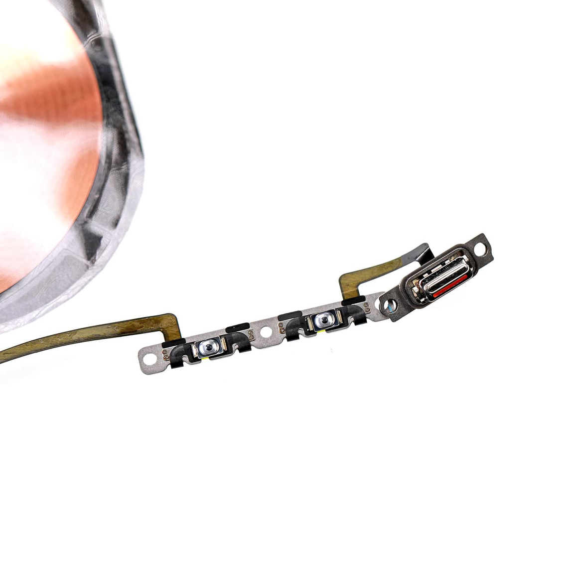 Cable flexible de repuesto para el botón de volumen del iPhone 11 Pro Max con cargador inalámbrico - Imagen 4