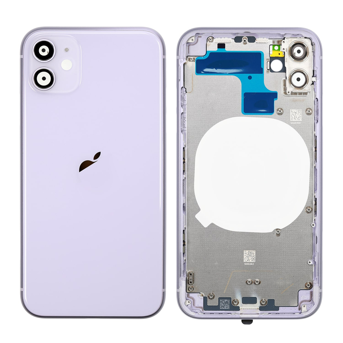 Carcasa trasera con marco de repuesto para iPhone 11