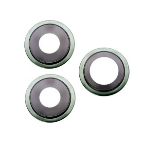 Soporte de repuesto para la cámara trasera del iPhone 11 Pro/Pro Max con lente - Verde medianoche