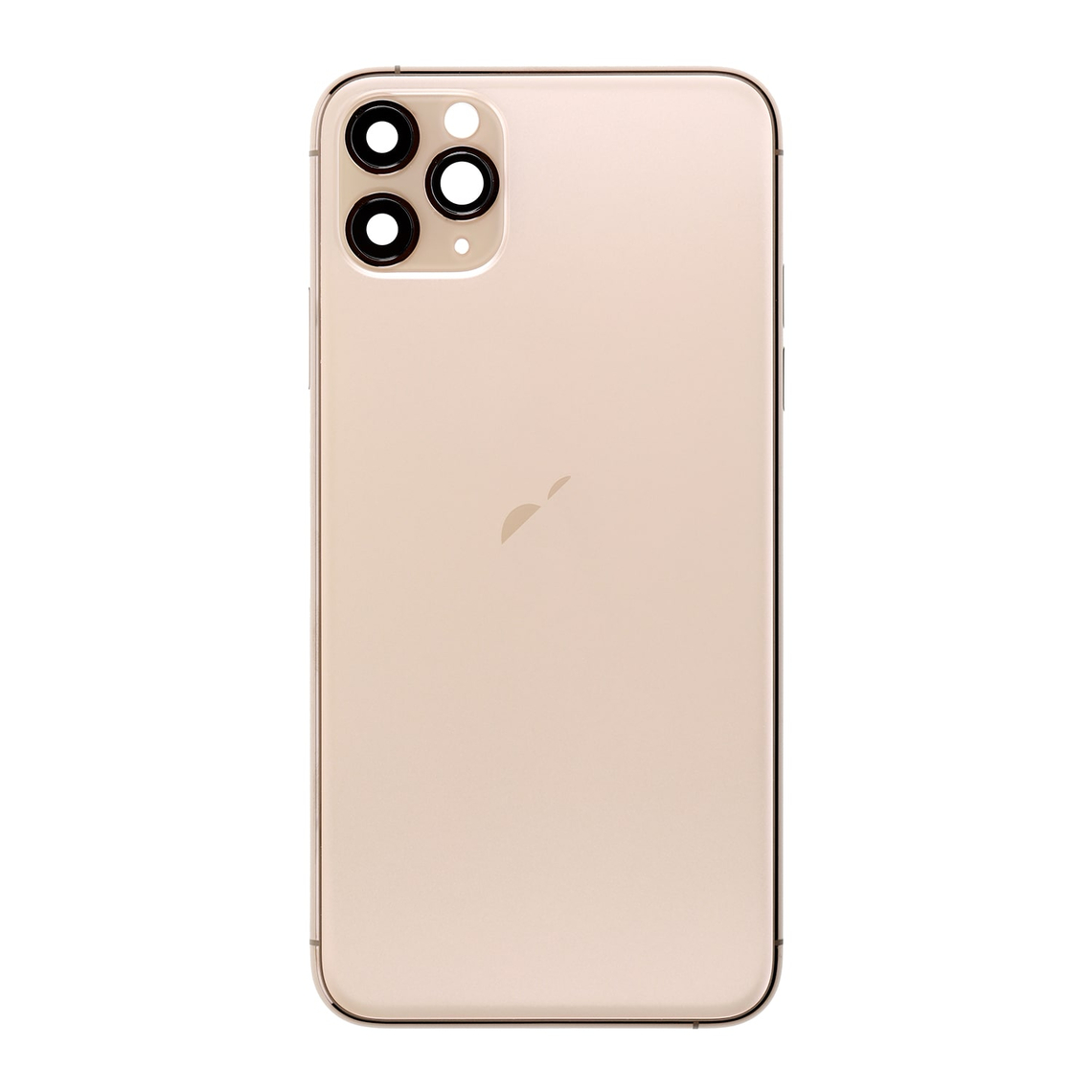 Carcasa trasera de repuesto con marco para iPhone 11 Pro MAX - Dorado - Imagen 2