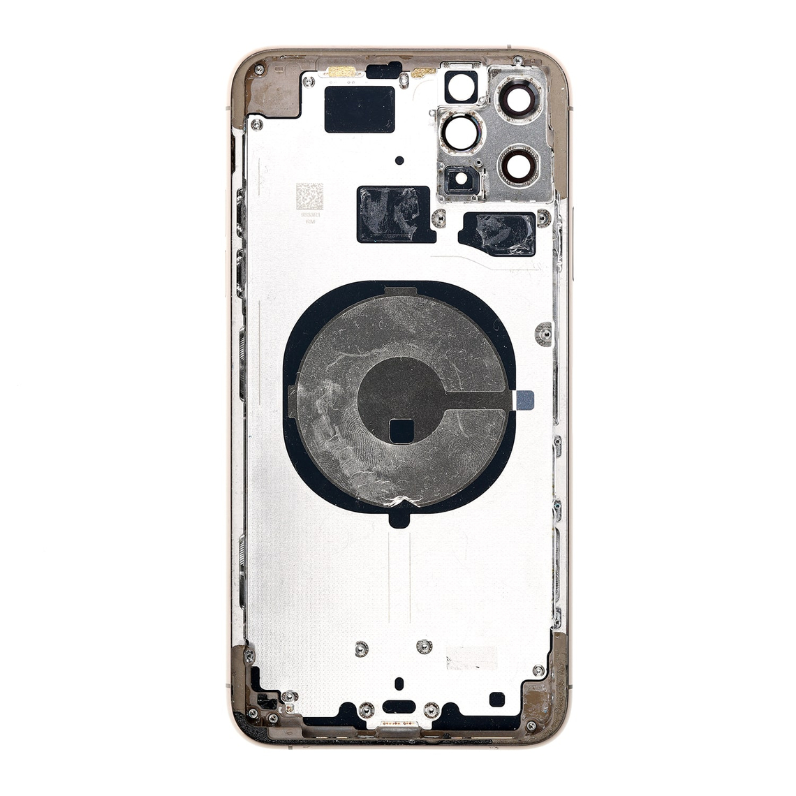 Carcasa trasera de repuesto con marco para iPhone 11 Pro MAX - Dorado - Imagen 3