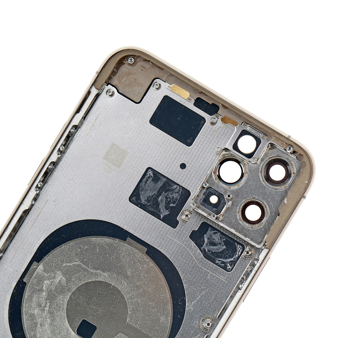Carcasa trasera de repuesto con marco para iPhone 11 Pro MAX - Dorado - Imagen 7