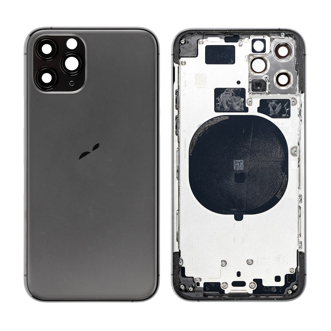 Carcasa trasera de repuesto con marco para iPhone 11 Pro - Gris espacial
