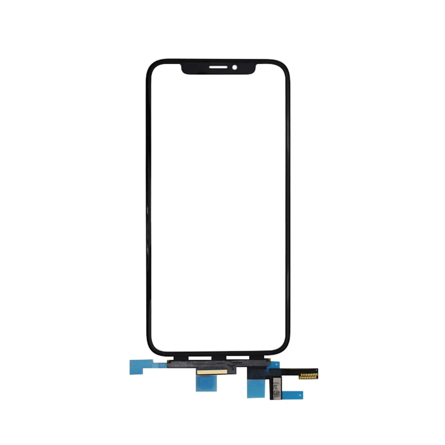 Repuesto para el panel de cristal de la pantalla táctil digitalizadora del iPhone X