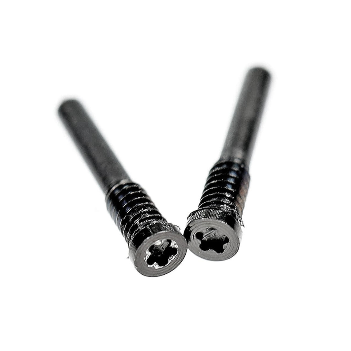 Tornillo inferior de repuesto para iPhone 11-14 Pro Max (2 unidades/juego) - Gris espacial