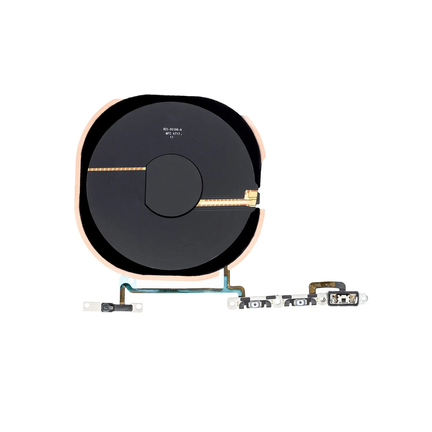 Cable flexible de repuesto para el botón de volumen del iPhone X con cargador inalámbrico