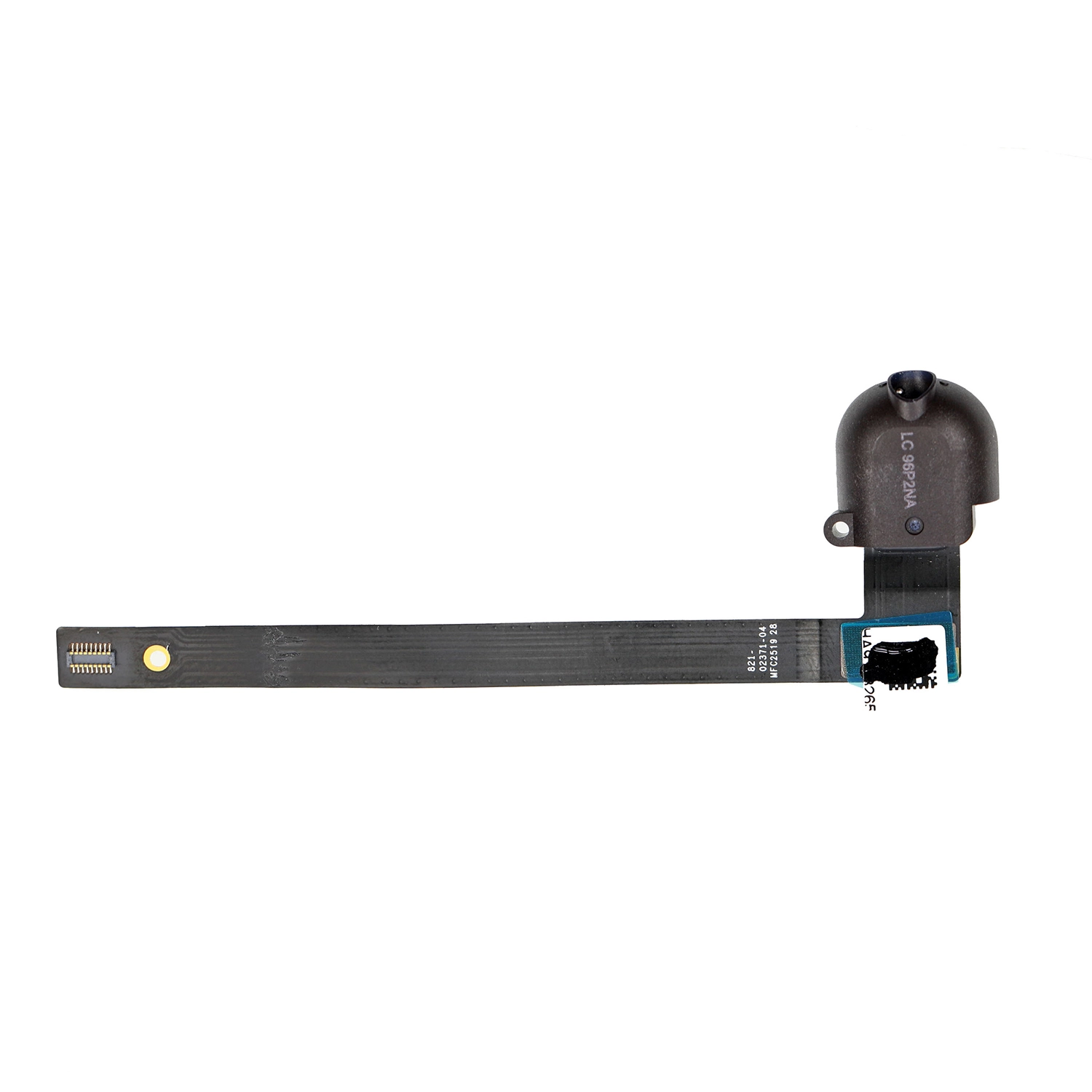 Cable flexible de repuesto para conector de auriculares de 7.ª/8.ª generación para iPad de 10,2" (versión WiFi) - Negro