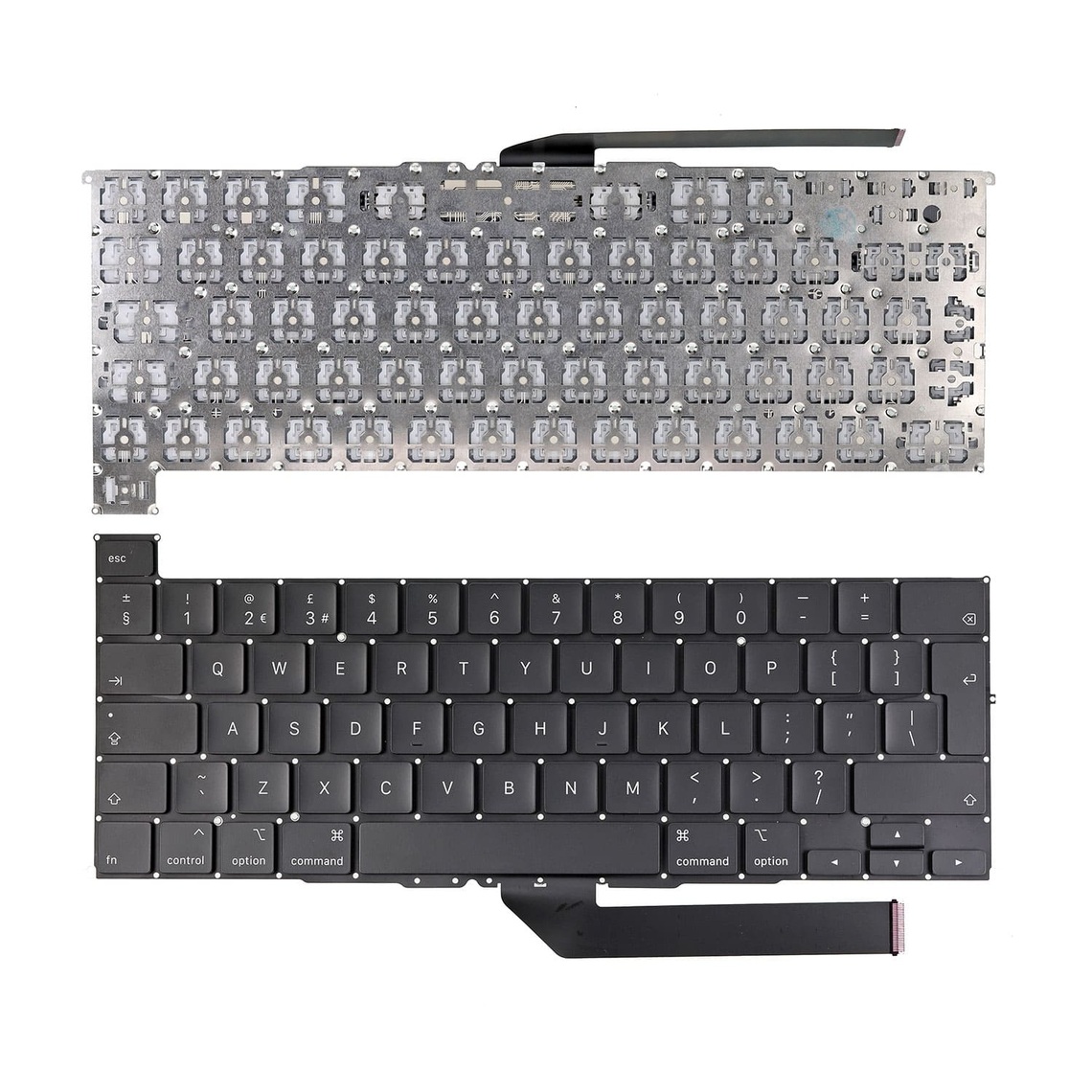 Teclado (inglés británico) para MacBook Pro Touch de 16" A2141 (finales de 2019 - mediados de 2020)