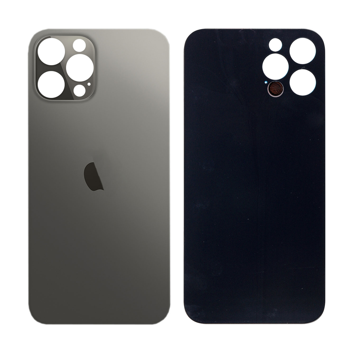 Tapa trasera de repuesto para iPhone 12 Pro Max - Grafito