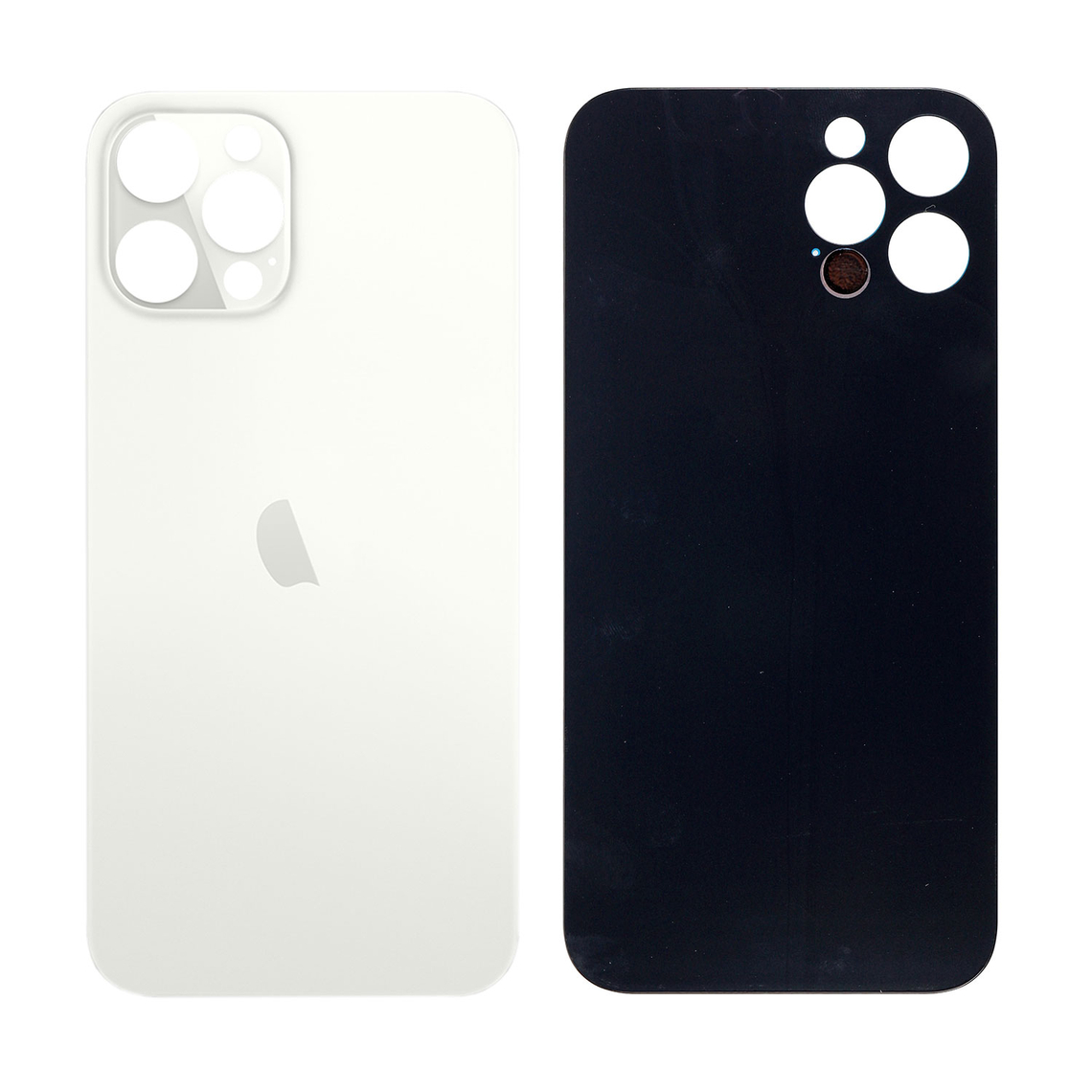 Tapa trasera de repuesto para iPhone 12 Pro Max - Plateada