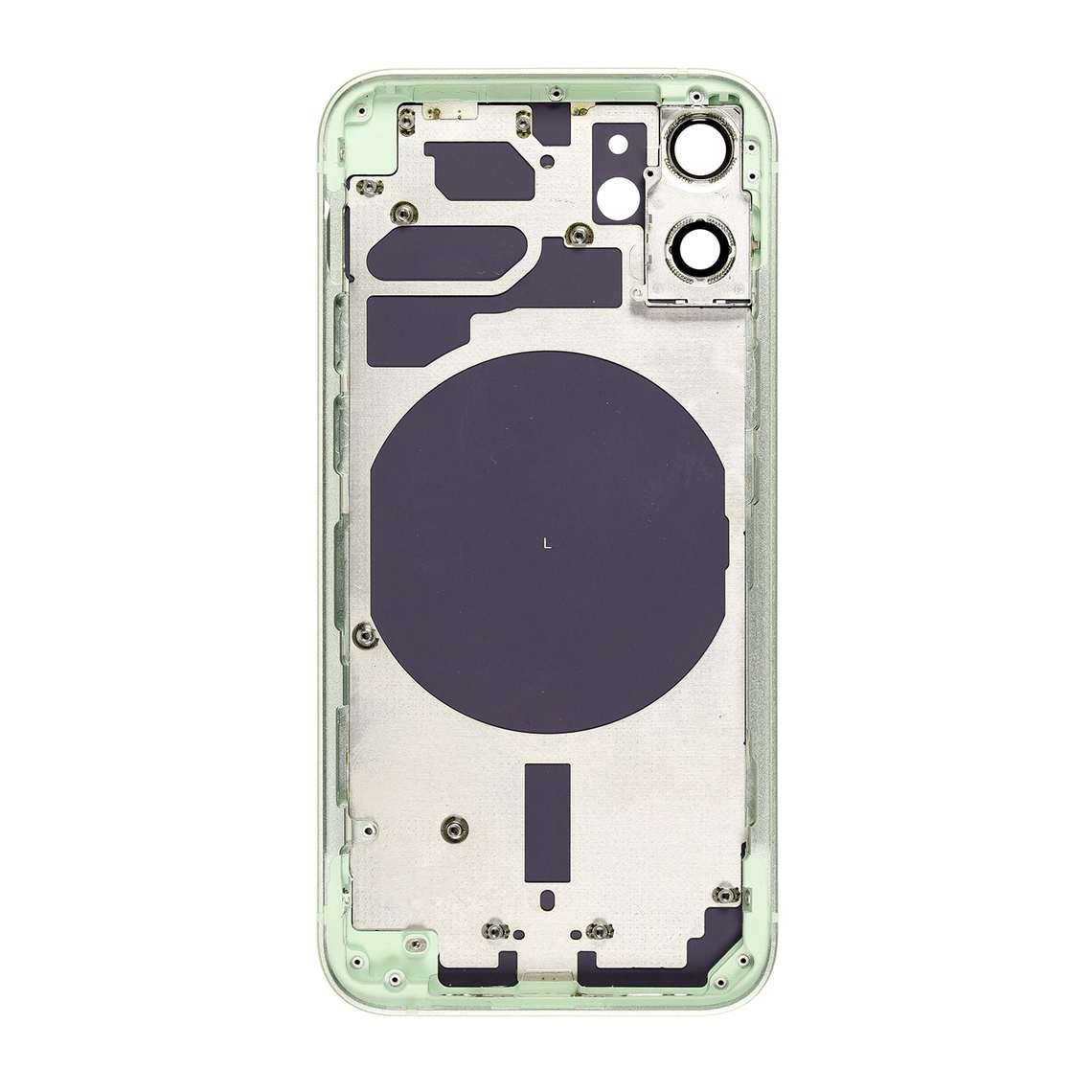 Carcasa trasera de repuesto con marco para iPhone 12 Mini - Verde - Imagen 2