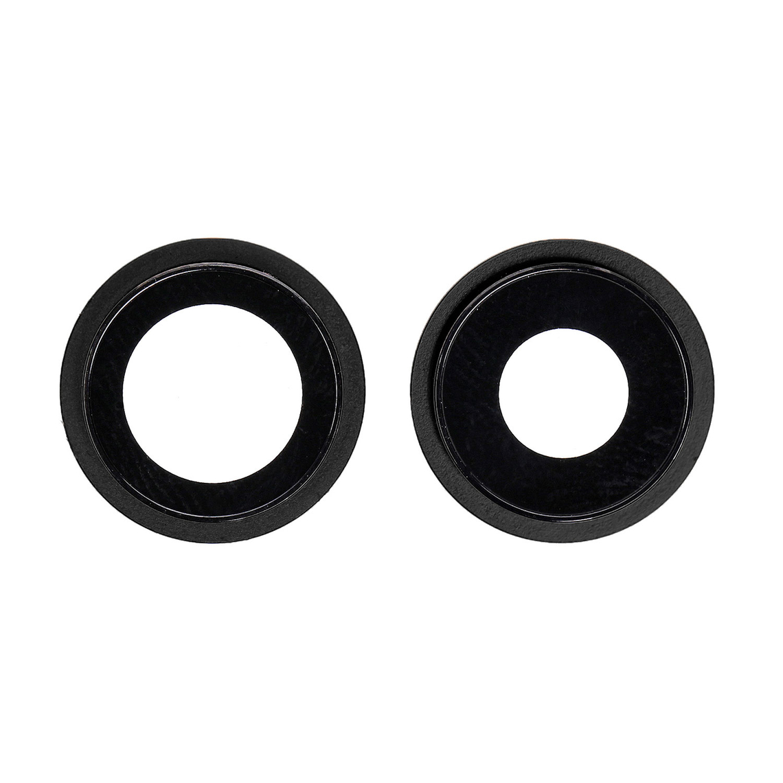 Soporte de repuesto para la cámara trasera del iPhone 12/12 Mini con lente - Negro
