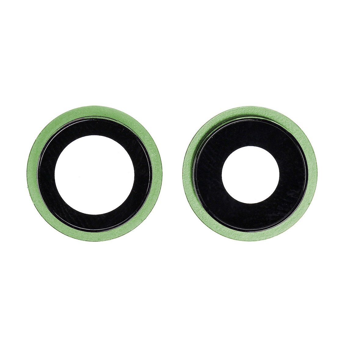 Soporte de repuesto para la cámara trasera del iPhone 12/12 Mini con lente - Verde