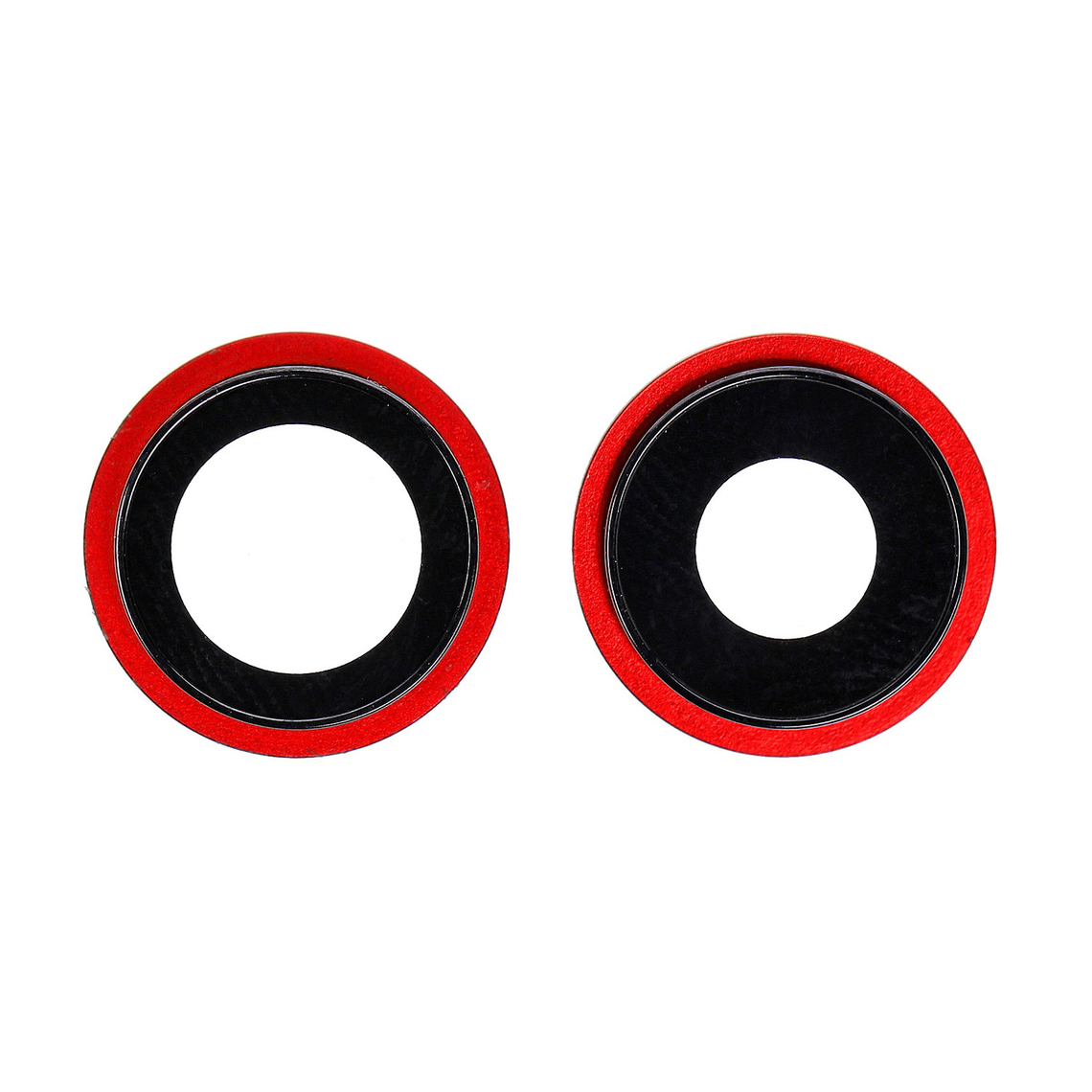 Soporte de repuesto para la cámara trasera del iPhone 12/12 Mini con lente - Rojo