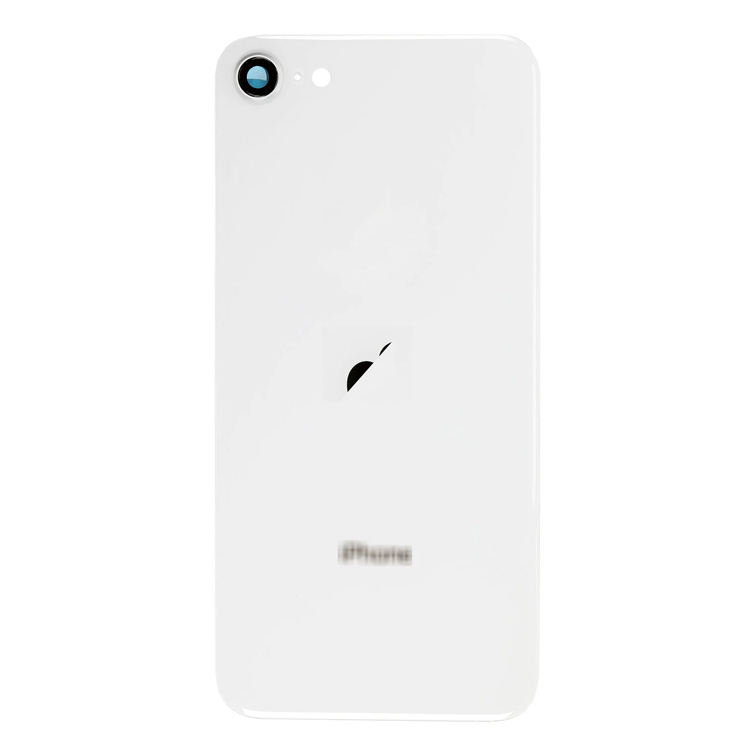 Tapa trasera de repuesto para iPhone SE 2.ª generación con soporte para cámara - Plateada - Imagen 2