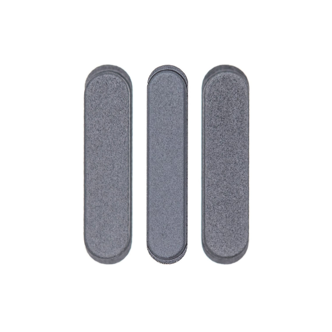 Juego de botones laterales de repuesto para iPad Pro de 11" (1.ª generación) y 12,9" (3 unidades) - Gris