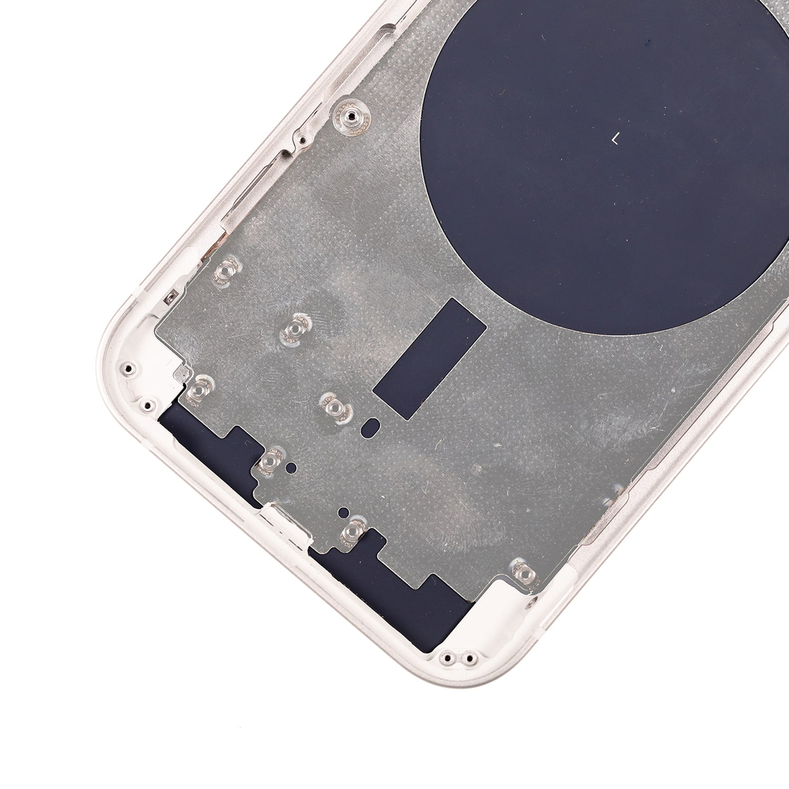 Carcasa trasera de repuesto para iPhone 12 con marco - Blanco - Imagen 7