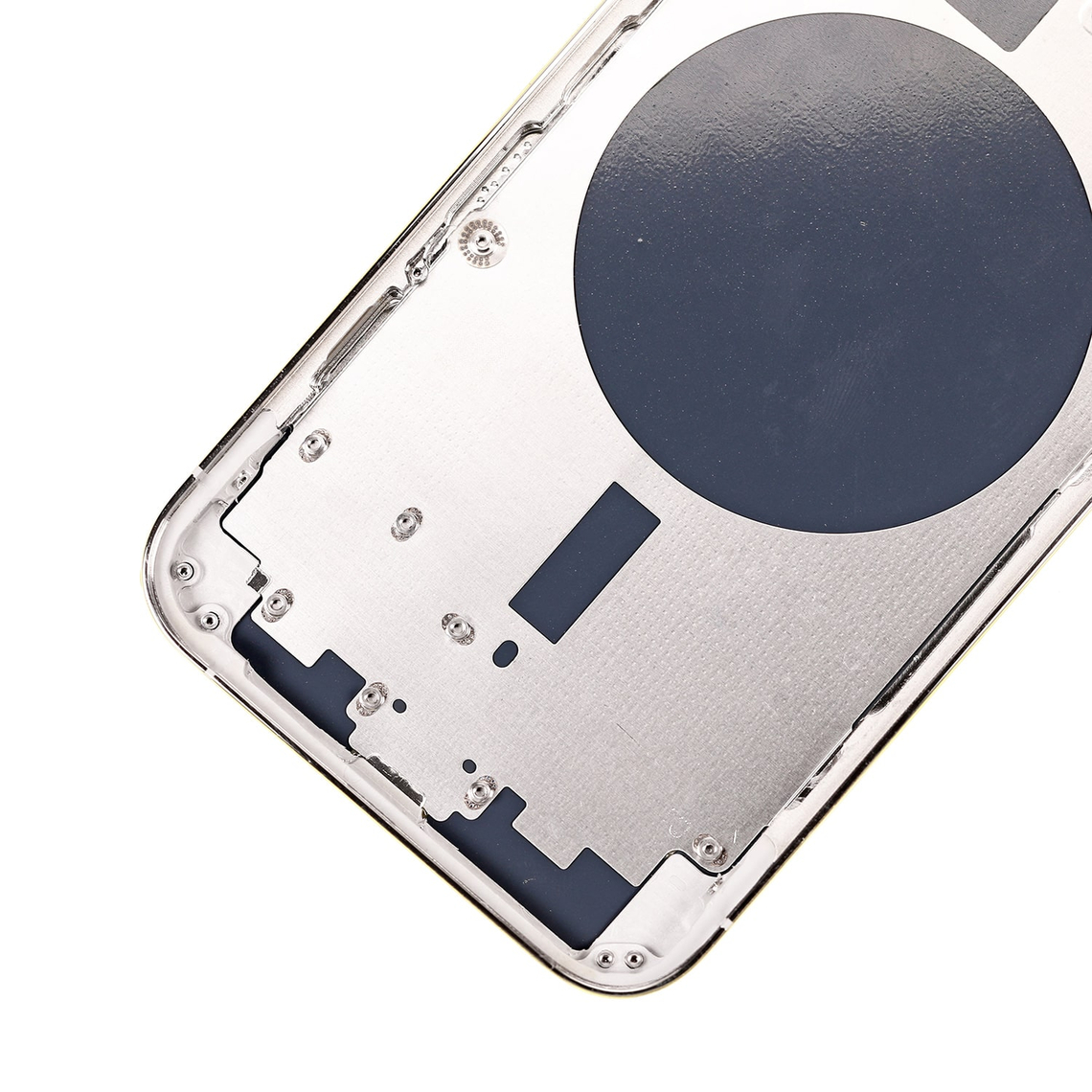 Carcasa trasera de repuesto con marco para iPhone 12 Pro - Plateada - Imagen 7