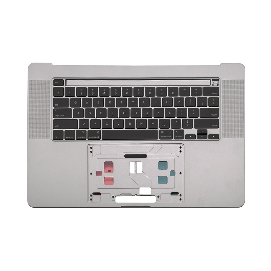 Carcasa superior gris con teclado para MacBook Pro Touch de 16" A2141 (finales de 2019 - mediados de 2020)