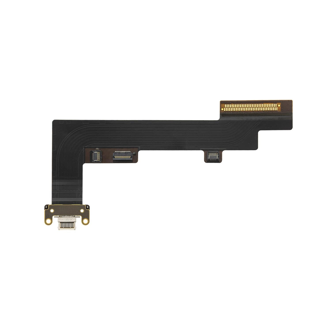 Cable flexible de conector de carga negro de repuesto para iPad Air 4/Air 5 (versión 4G)