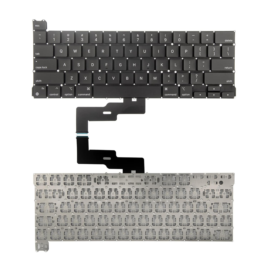 Teclado (inglés estadounidense) para MacBook Pro de 13" M1 A2338 (finales de 2020)