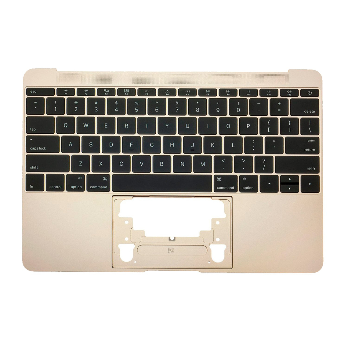 Carcasa superior dorada con teclado para MacBook Retina de 12" A1534 (principios de 2016 - mediados de 2017)