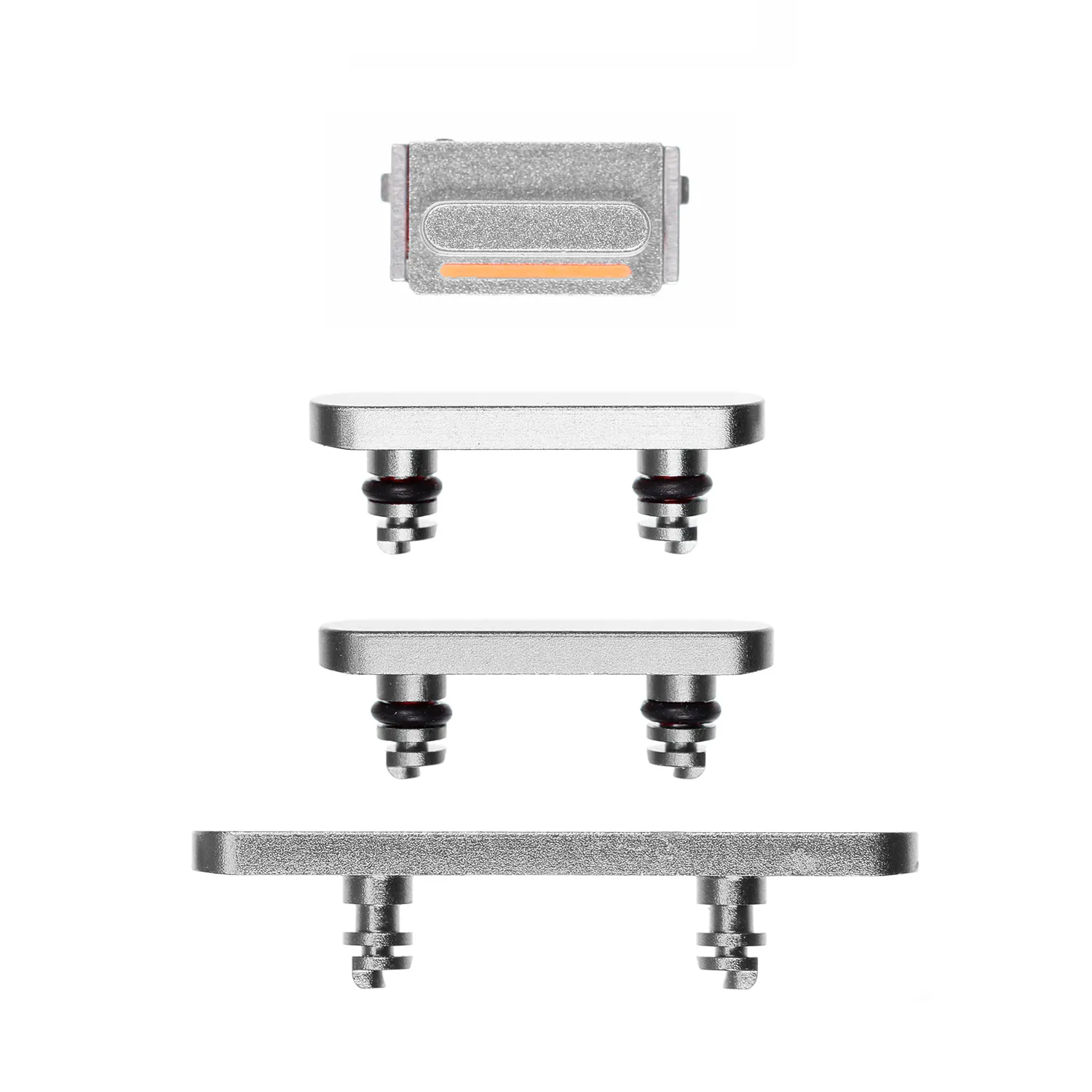 Repuesto para la parte inferior lateral del iPhone 12/12 Mini - Blanco