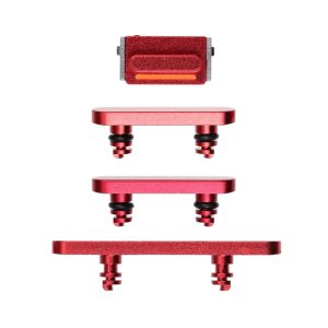 Repuesto para la parte inferior lateral del iPhone 12/12 Mini - Rojo