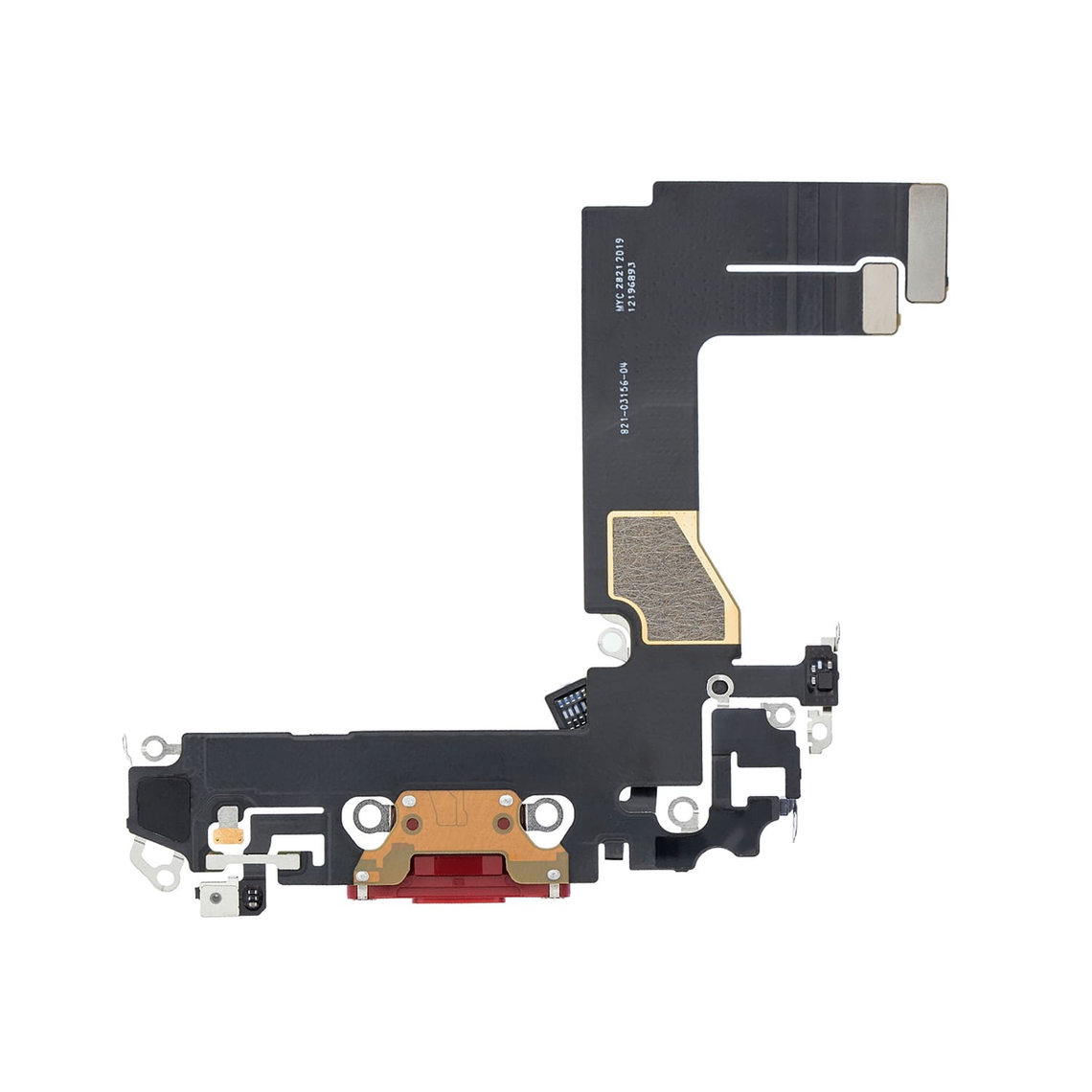 Cable flexible de carga mini USB de repuesto para iPhone 13 - Rojo