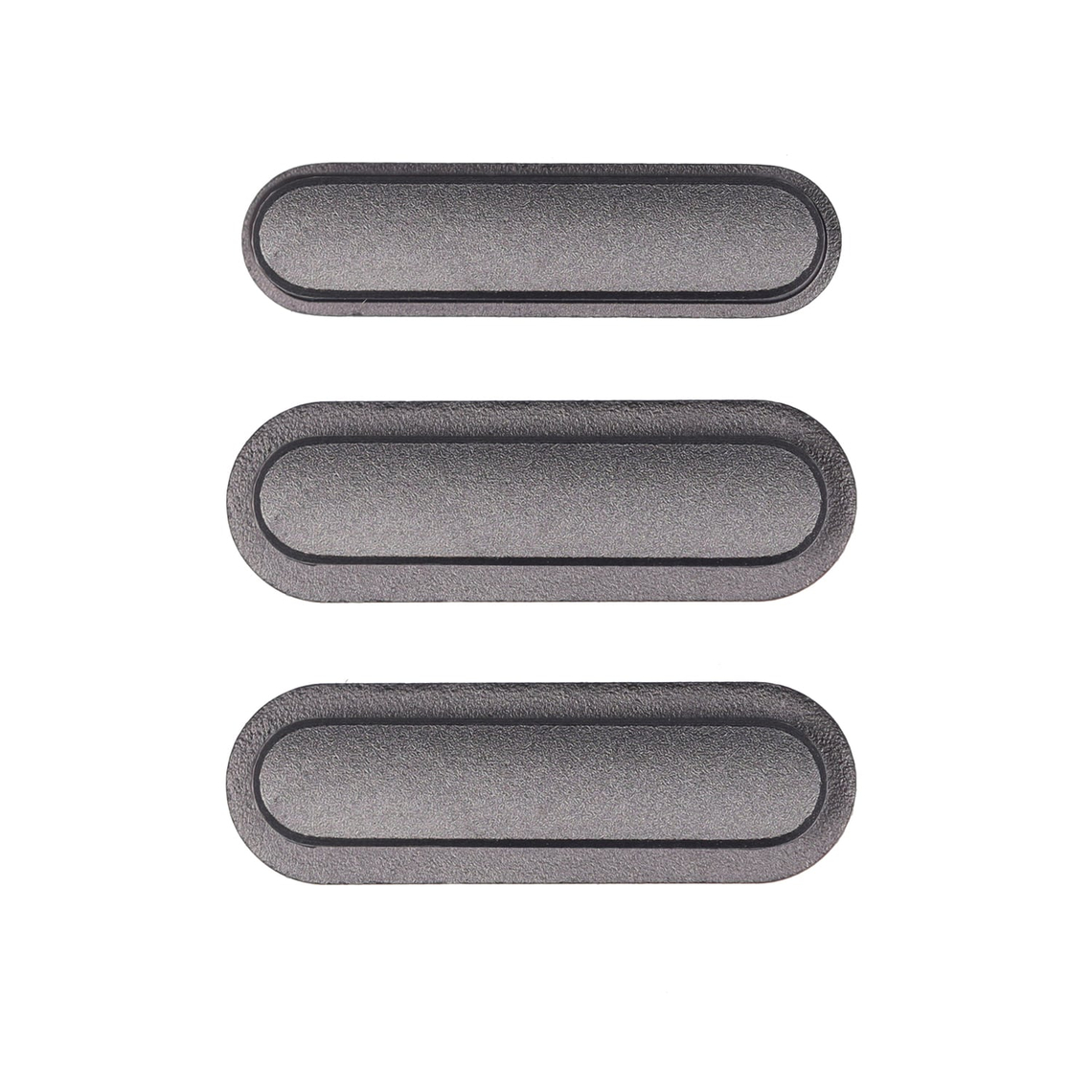 Juego de botones laterales de repuesto para iPad de 7.ª generación - Gris