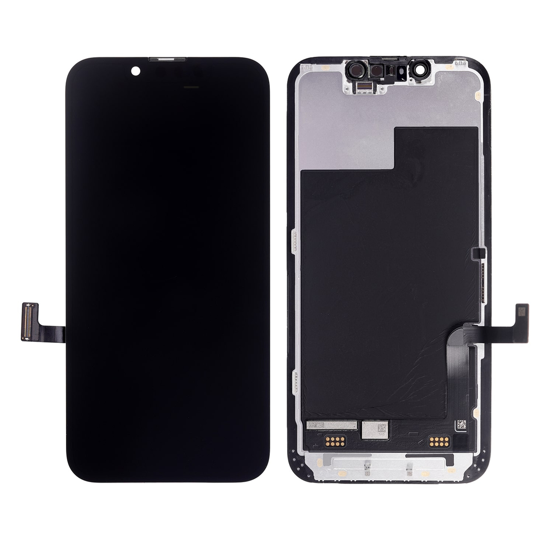 Repuesto para el conjunto de pantalla OLED digitalizador del iPhone 13 Mini - Negro