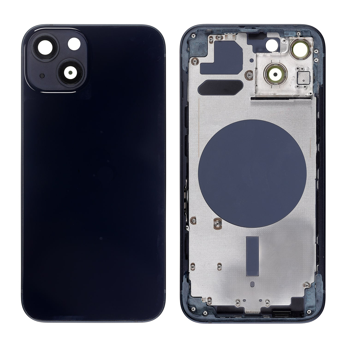 Carcasa trasera de repuesto con marco para iPhone 13 - Medianoche