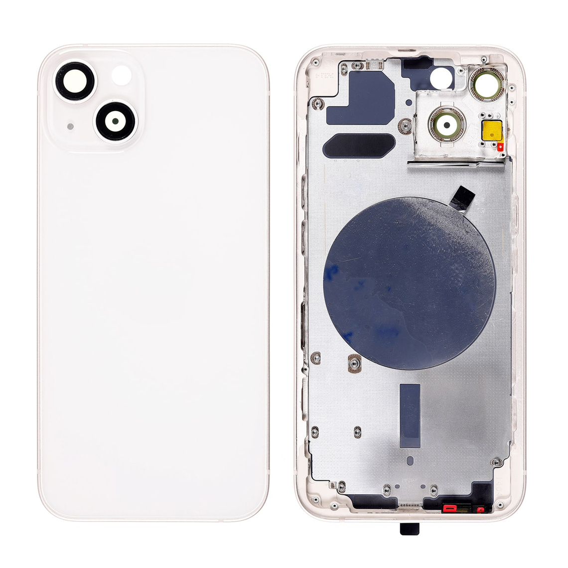 Carcasa trasera de repuesto para iPhone 13 con marco - Starlight