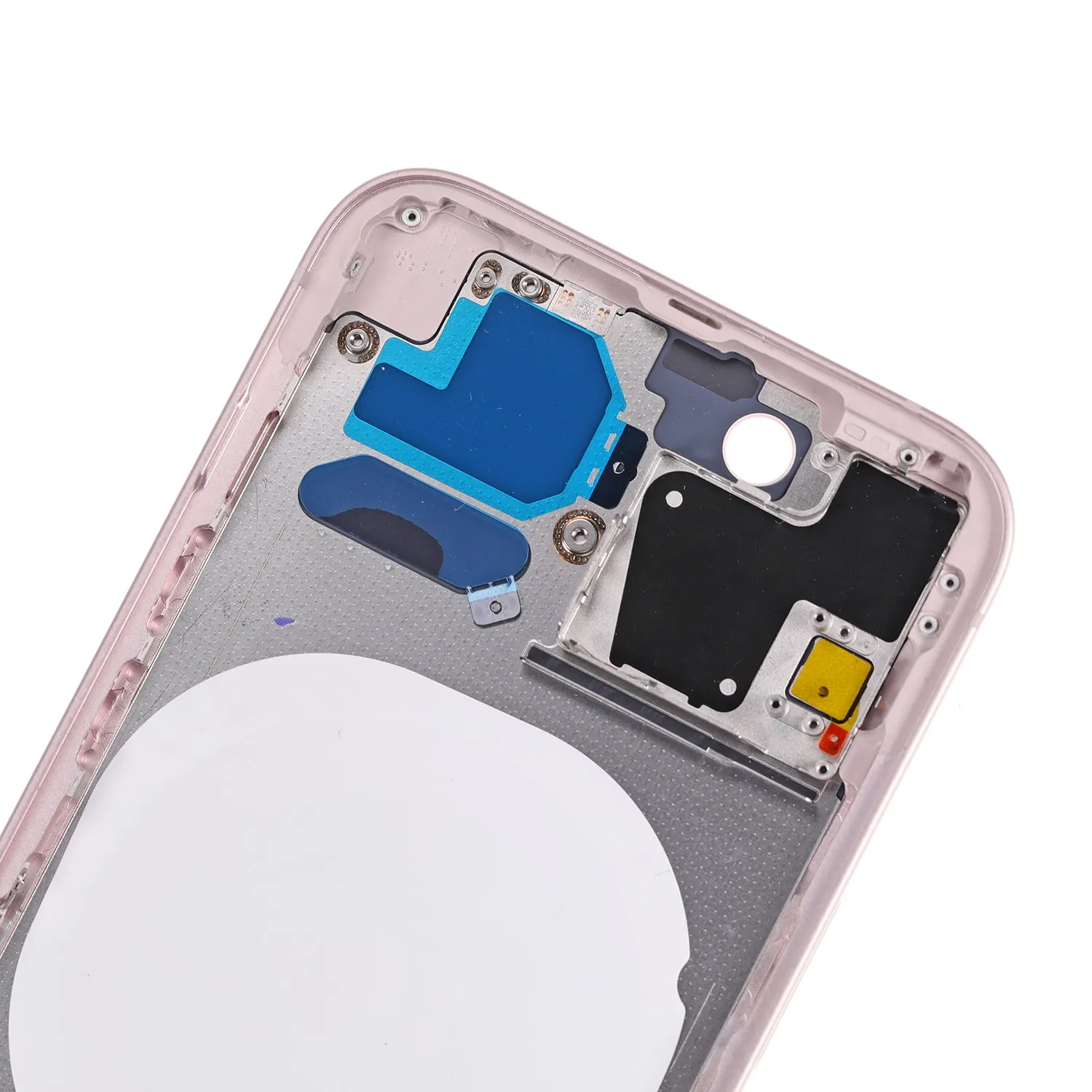 Carcasa trasera de repuesto con marco para iPhone 13 - Rosa - Imagen 6