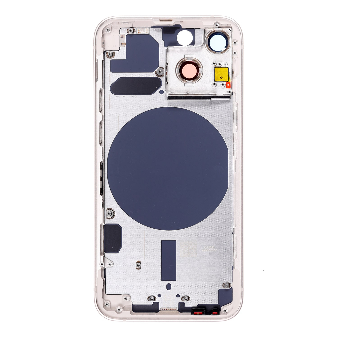 Carcasa trasera de repuesto con marco para iPhone 13 Mini - Starlight - Imagen 3