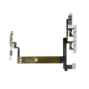 Cable flexible de repuesto para el botón de encendido del iPhone 13 Mini con soporte metálico.