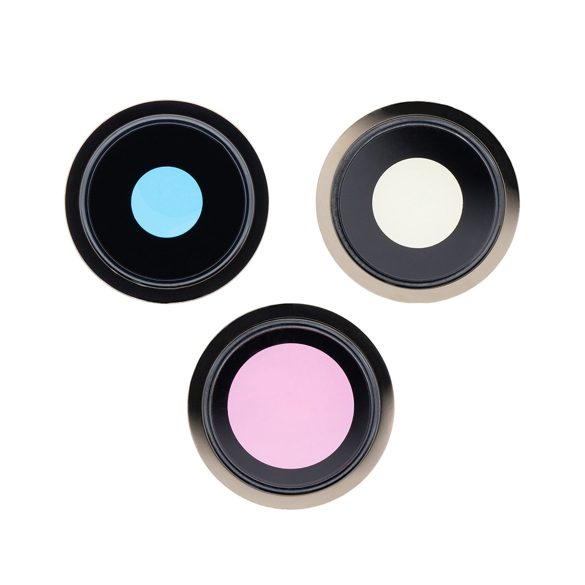 Soporte de repuesto para la cámara trasera del iPhone 13 Pro/13 Pro Max con lente - Dorado