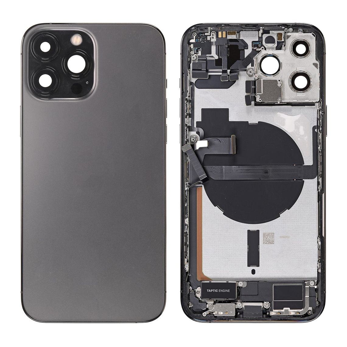 Repuesto para la tapa trasera del iPhone 13 Pro Max (ensamblaje completo) - Grafito